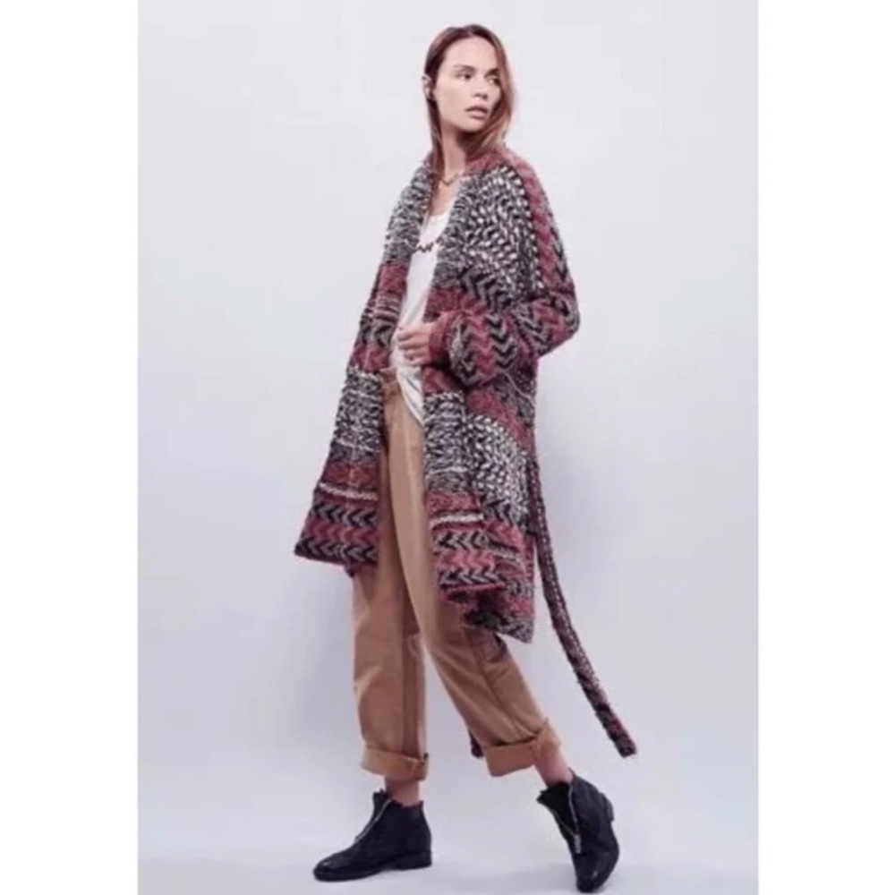 Free People Iona Chunky Maxi Cardigan